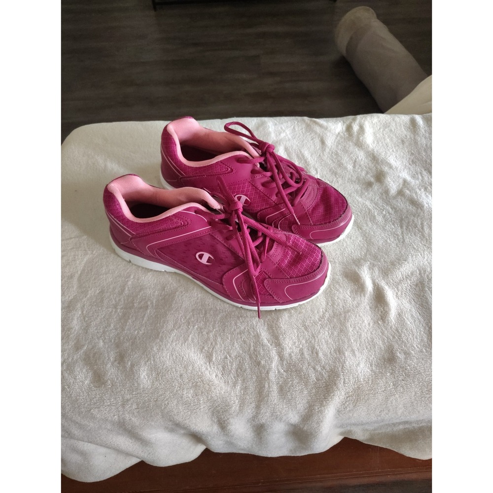 Champion‎ Womens Magenta Pink Mesh Athletic Training Sneakers Shoes Size 11W